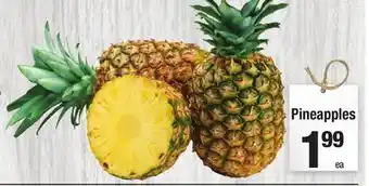 Super King Markets Pineapples offer