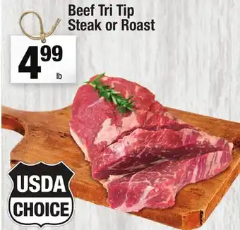 Super King Markets Beef Tri Tip Steak or Roast offer