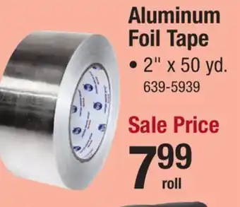 Menards Intertape Polymer Group 2 x 50 yd Aluminum Foil Tape offer