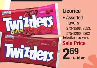 Menards Twizzlers Strawberry Twists - 16 oz offer