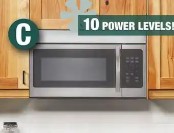 Menards Criterion 1.6 cu. ft. Stainless Steel Over-the-Range Microwave offer