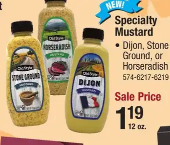 Menards Old Style Dijon Mustard - 12 oz offer