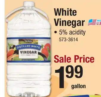 Menards Old Style White Vinegar - 128 oz offer