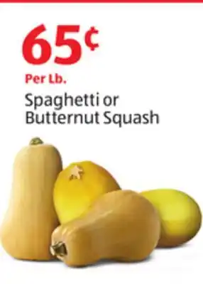 Aldi Spaghetti or Butternut Squash offer