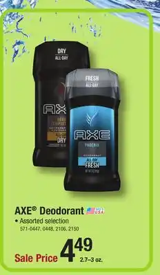 Menards AXE Invisible Solid Phoenix Deodorant & Antiperspirant - 2.7 oz offer