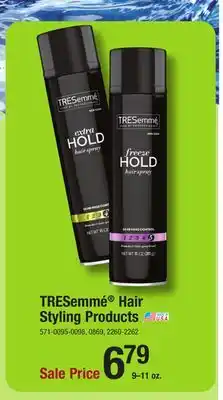 Menards TRESemme Tres Two Super Hold Hair Spray - 10 oz offer