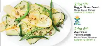 Publix Bagged Green Beans offer