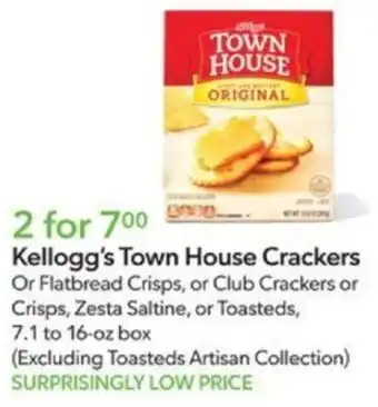 Publix Kellogg's Town House Crackers offer