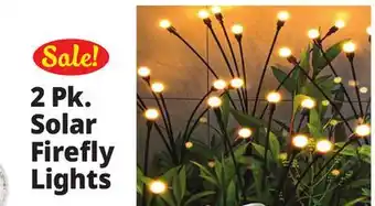 Ocean State Job Lot Dazzling Firefly Solar Lights, 2 Count offer