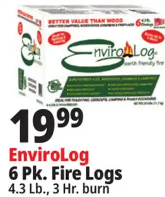 Ocean State Job Lot Duraflame Indoor/Outdoor Firelogs, 6 Count offer