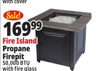 Ocean State Job Lot Fire Island LP Gas Outdoor Fire Pit offer