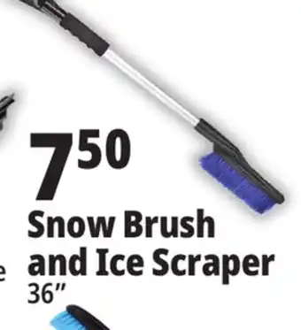Ocean State Job Lot Snow Brush with Scraper offer
