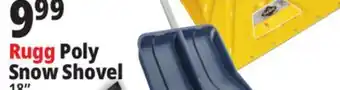 Ocean State Job Lot Garant 18 All Purpose Poly Snow Shovel with Steel Wear Strip offer