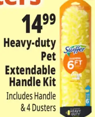 Ocean State Job Lot Swiffer Dusters Heavy-Duty Extendable Handle 4-Piece Dusting Kit, 3' offer