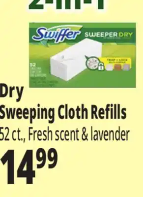 Ocean State Job Lot Swiffer Sweeper Dry Sweeping Cloth Refills, Febreze Lavender, 52-count offer