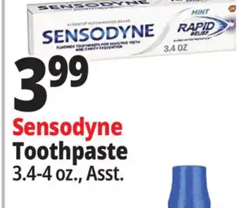 Ocean State Job Lot Sensodyne Fresh Gel Toothpaste, 5.25 oz offer