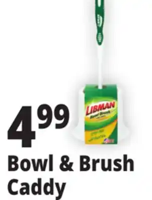 Ocean State Job Lot Libman Bowl Brush & Caddy, 2 Piece offer