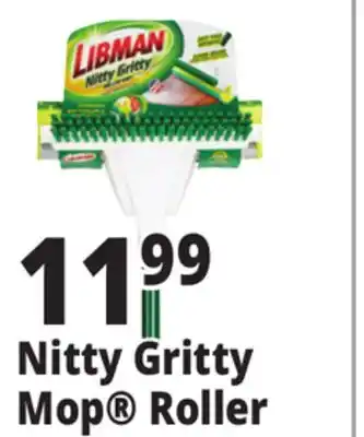 Ocean State Job Lot Libman Nitty Gritty Roller Mop offer