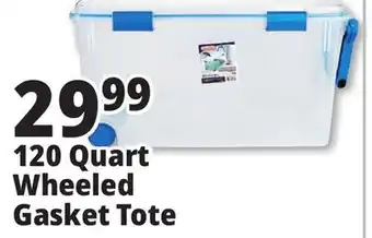 Ocean State Job Lot Sterilite Wheeled Gasket Storage Box, 120 Qt offer