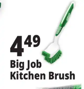 Ocean State Job Lot Libman Big Job Kitchen Brush offer