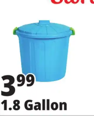 Ocean State Job Lot HemiCasa Small Oscar bin with Lid and Handles, 7 L offer