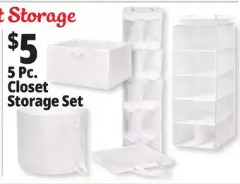 Ocean State Job Lot Simply Essential Closet Organizer Set, 5 Piece offer