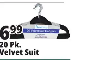 Ocean State Job Lot HomeLiving Velvet Suit Hangers, 20 Count offer
