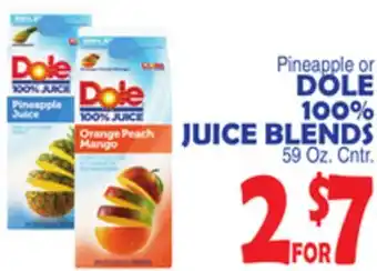 Bravo Supermarkets DOLE 100% JUICE BLENDS offer
