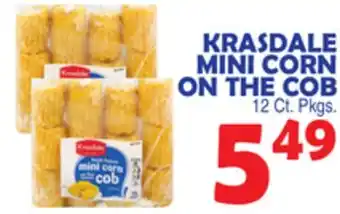 Bravo Supermarkets KRASDALE MINI CORN ON THE COB offer