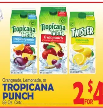 Bravo Supermarkets TROPICANA PUNCH offer