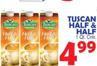 Bravo Supermarkets TUSCAN HALF & HALF offer