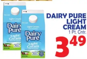 Bravo Supermarkets DAIRY PURE LIGHT CREAM offer