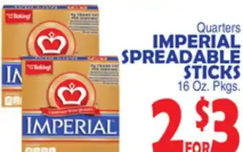 Bravo Supermarkets IMPERIAL SPREADABLE STICKS offer