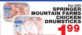 Bravo Supermarkets SPRINGER MOUNTAIN FARMS CHICKEN DRUMSTICKS offer