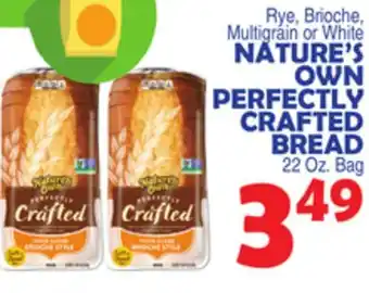 Bravo Supermarkets NATURE'S OWN PERFECTLY CRAFTED BREAD offer