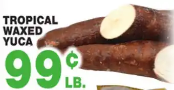 Bravo Supermarkets TROPICAL WAXED YUCA offer