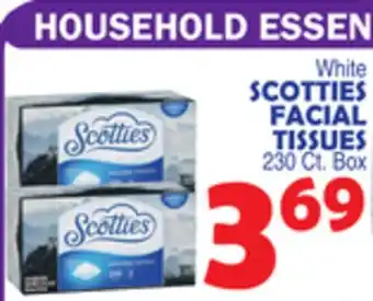 Bravo Supermarkets SCOTTIES FACIAL TISSUES offer