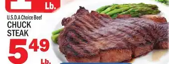 C Town CHUCK STEAK offer