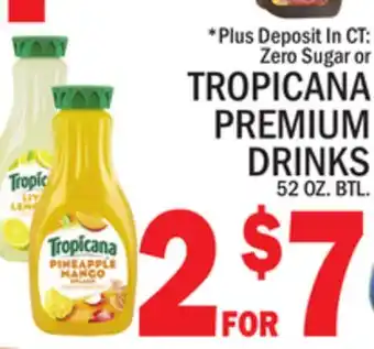 C Town TROPICANA PREMIUM DRINKS offer