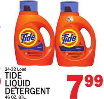 C Town TIDE LIQUID DETERGENT offer