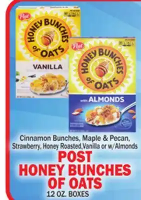 C Town POST HONEY BUNCHES OF OATS offer