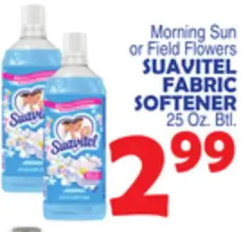Bravo Supermarkets SUAVITEL FABRIC SOFTENER offer