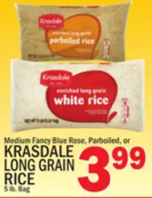 C Town KRASDALE LONG GRAIN RICE offer