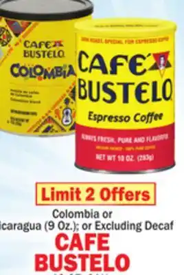 C Town CAFE BUSTELO offer