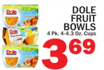 C Town DOLE FRUIT BOWLS offer