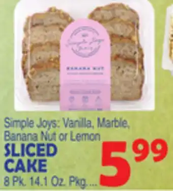 Bravo Supermarkets SLICED CAKE offer