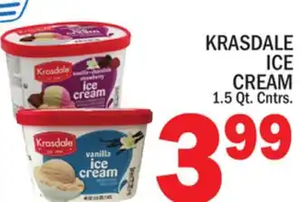 C Town KRASDALE ICE CREAM offer