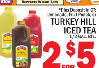 C Town TURKEY HILL ICED TEA offer