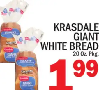 C Town KRASDALE GIANT WHITE BREAD offer
