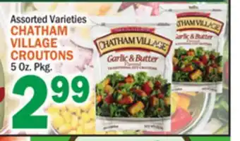 C Town CHATHAM VILLAGE CROUTONS offer